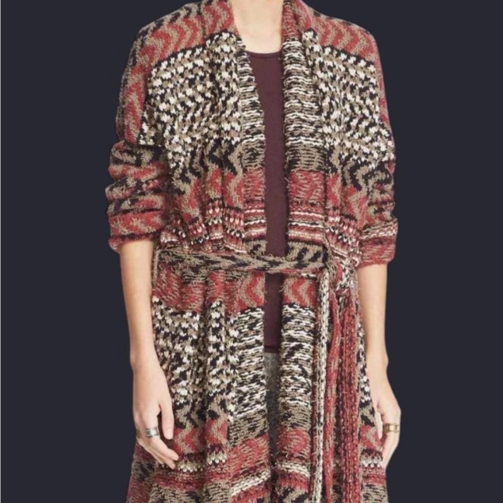 Free People Multicolor Knit Sweater